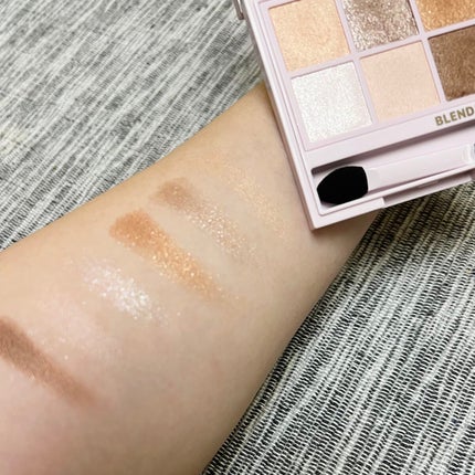 オーラクリエイション/BLEND BERRY/アイシャドウパレットを使ったクチコミ(4枚目)