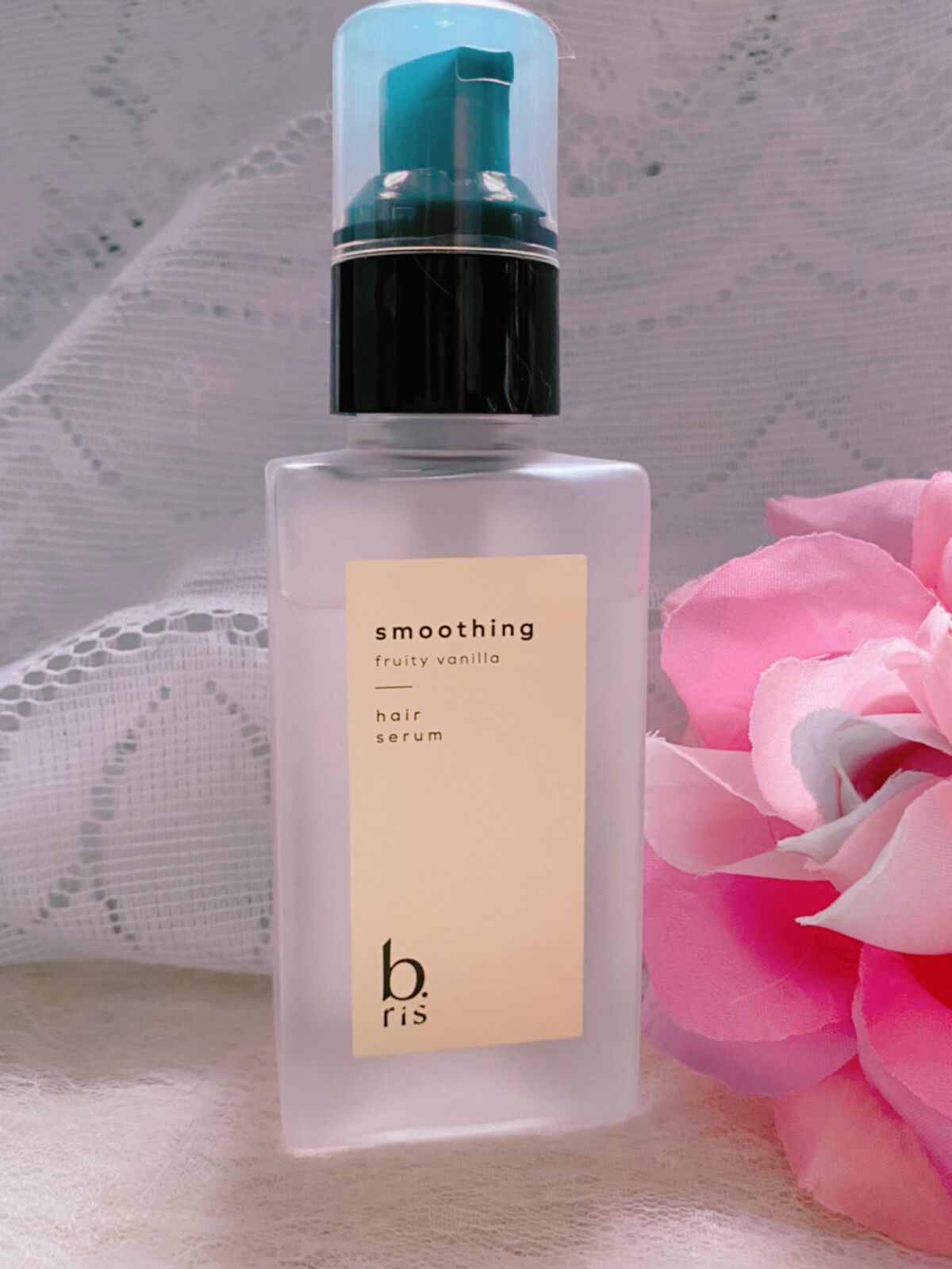 ヘア セラム スムージング フルーティーバニラの⾹り/b.ris/ヘアオイルを使ったクチコミ(1枚目)
