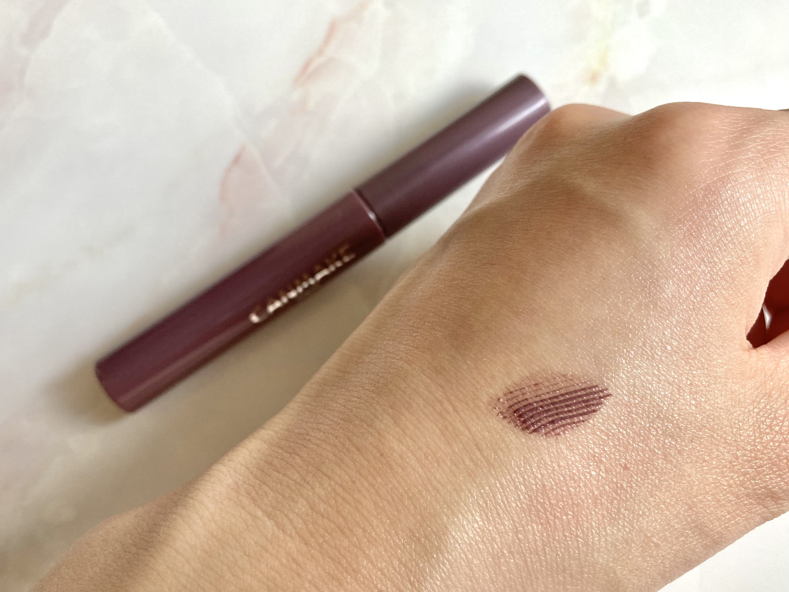 クイックラッシュカーラー LM リラモーヴ/キャンメイク/マスカラ下地を使ったクチコミ（2枚目）