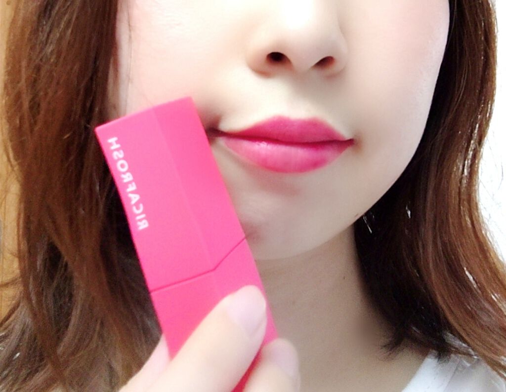 ジューシーリブティント 03 ミアローズ/RICAFROSH/リップティントを使ったクチコミ（1枚目）