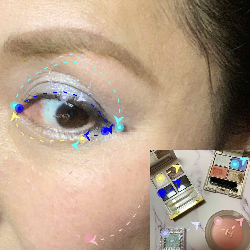 デザイニング カラー アイズ/SUQQU/アイシャドウパレットを使ったクチコミ(2枚目)