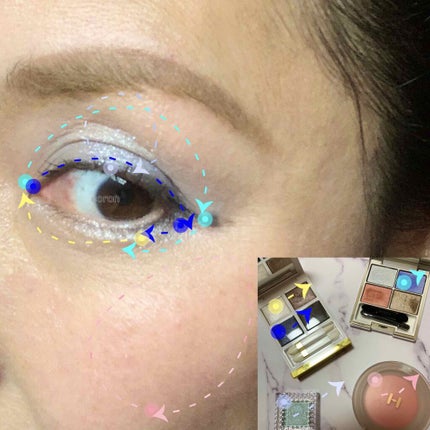 ソレイユ アイ カラー クォード 01 ソレイユ ネージュ/TOM FORD BEAUTY/アイシャドウパレットを使ったクチコミ(2枚目)