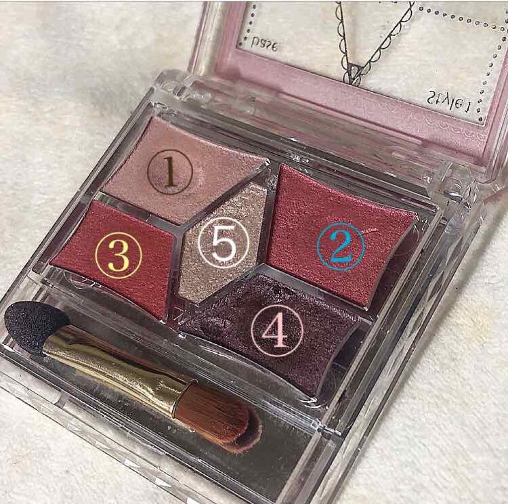 【旧品】パーフェクトスタイリストアイズ/キャンメイク/アイシャドウパレットを使ったクチコミ（2枚目）