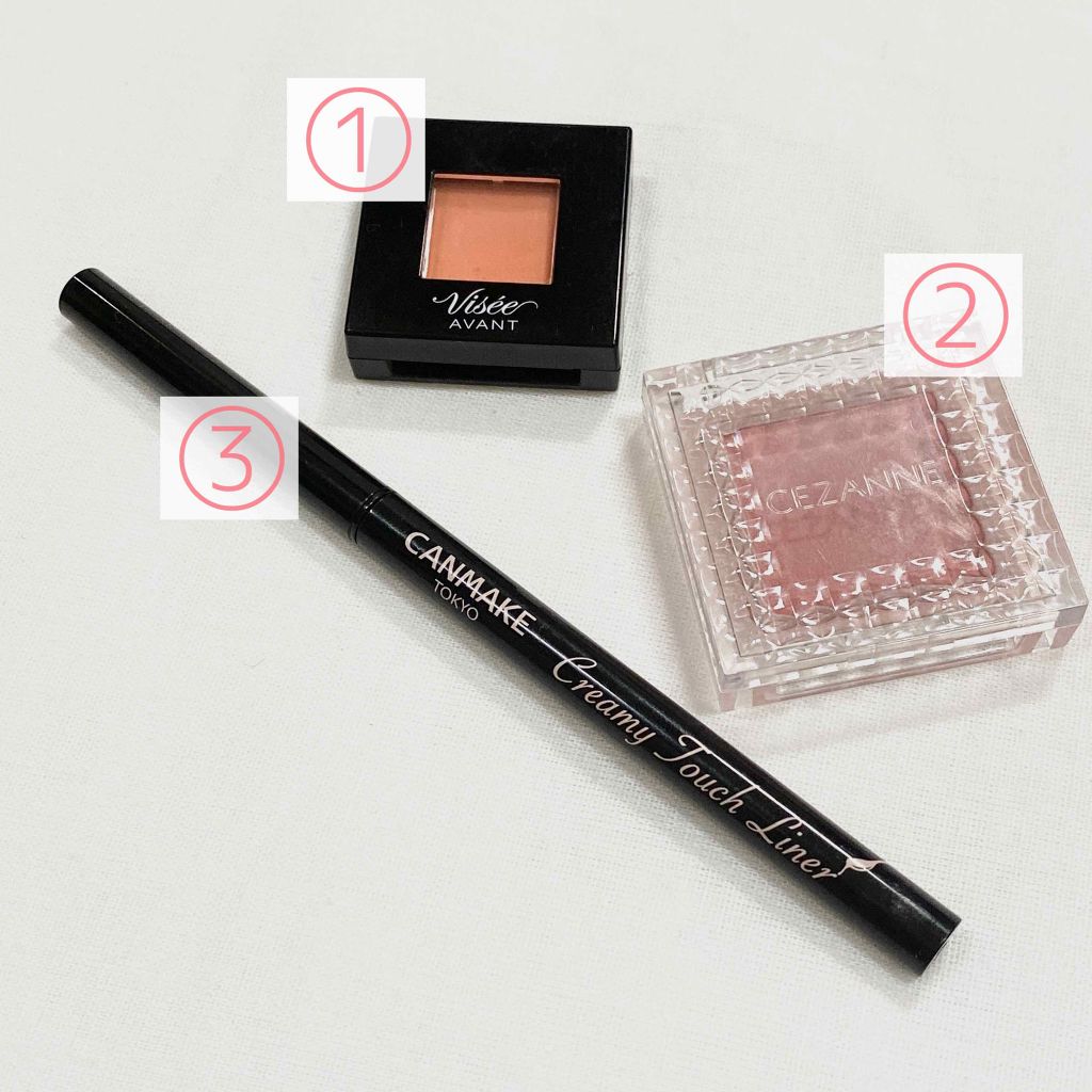 シングルカラーアイシャドウ/CEZANNE/単色アイシャドウを使ったクチコミ（2枚目）