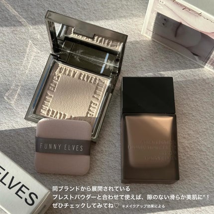 ロングウエアファンデーション/FUNNY ELVES方里/リキッドファンデーションを使ったクチコミ(5枚目)