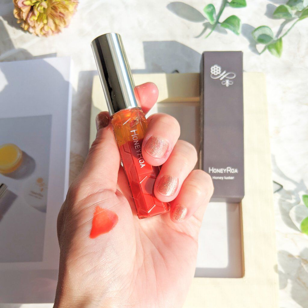 ハニーラスター r/ROAlív/リップグロスを使ったクチコミ（3枚目）