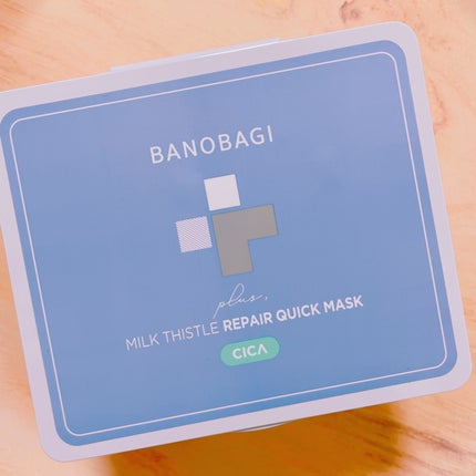 ミルクシスルリペアシカクイックマスクプラス/BANOBAGI/シートマスク・パックを使ったクチコミ(1枚目)