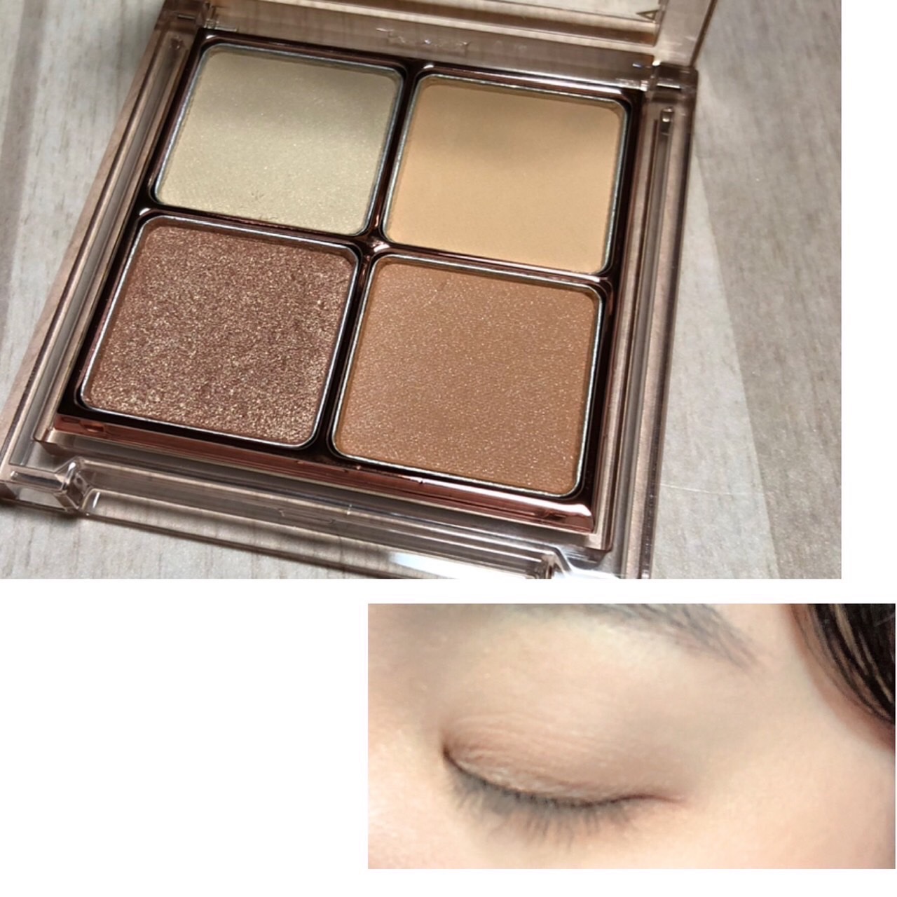 ムードオンアイパレット /BANILA CO/アイシャドウパレットを使ったクチコミ（3枚目）