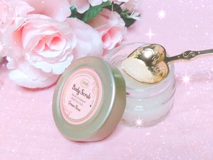 ボディスクラブ グリーン・ローズ/SABON/ボディスクラブを使ったクチコミ(2枚目)