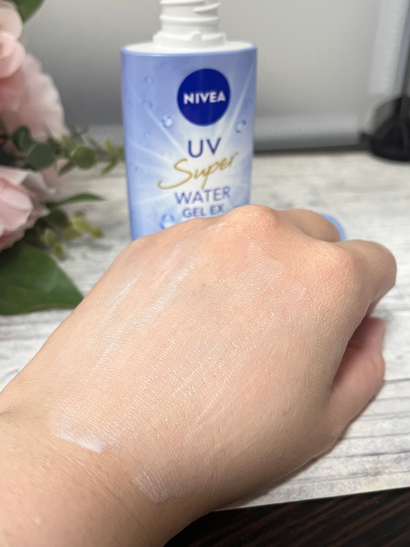ニベアUV ウォータージェルEX/ニベア/日焼け止めジェルを使ったクチコミ(4枚目)