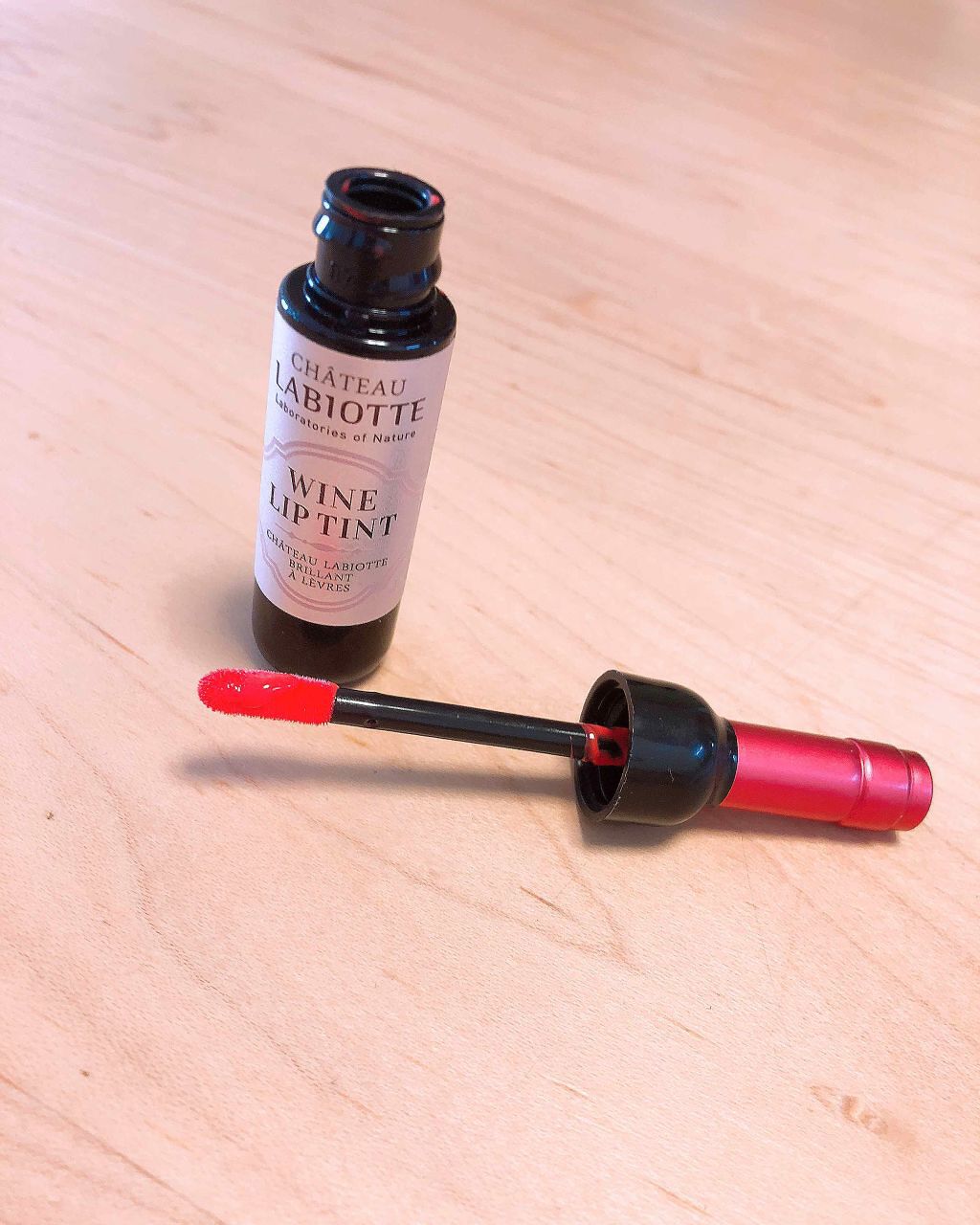 ワインリップティント/LABIOTTE/リップティントを使ったクチコミ（2枚目）