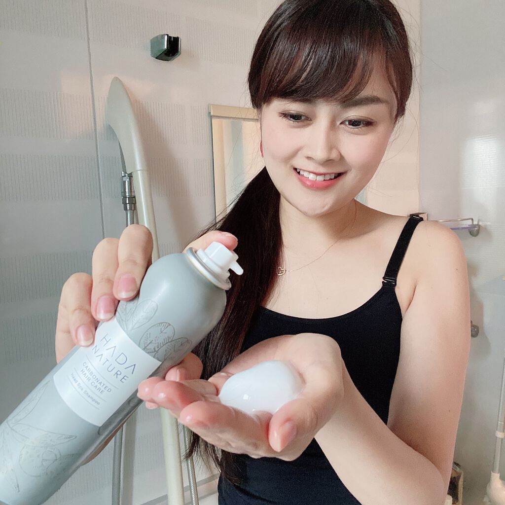 炭酸ヘッドスパシャンプー／トリートメント/肌ナチュール/市販シャンプーを使ったクチコミ（3枚目）