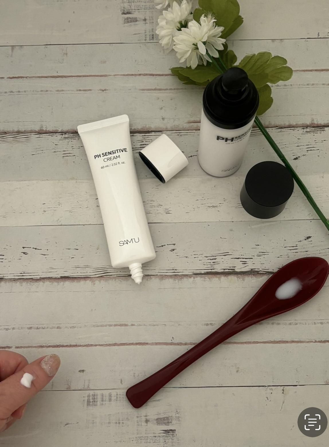 サミュ PHセンシティブクリーム/SAM'U/フェイスクリームを使ったクチコミ（3枚目）