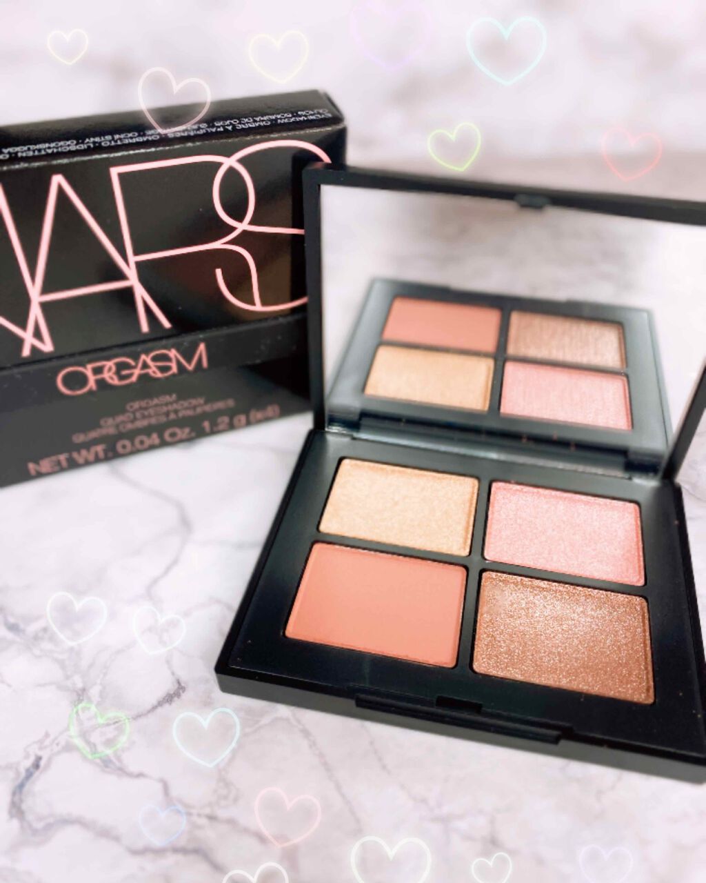 クワッドアイシャドー/NARS/アイシャドウパレットを使ったクチコミ(1枚目)