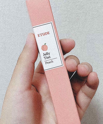 ピーチジェリーティント/ETUDE/口紅を使ったクチコミ(2枚目)