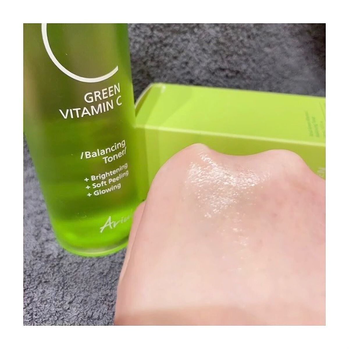 アリウル グリーンビタミンC バランシングトナー/Ariul/化粧水を使ったクチコミ(5枚目)