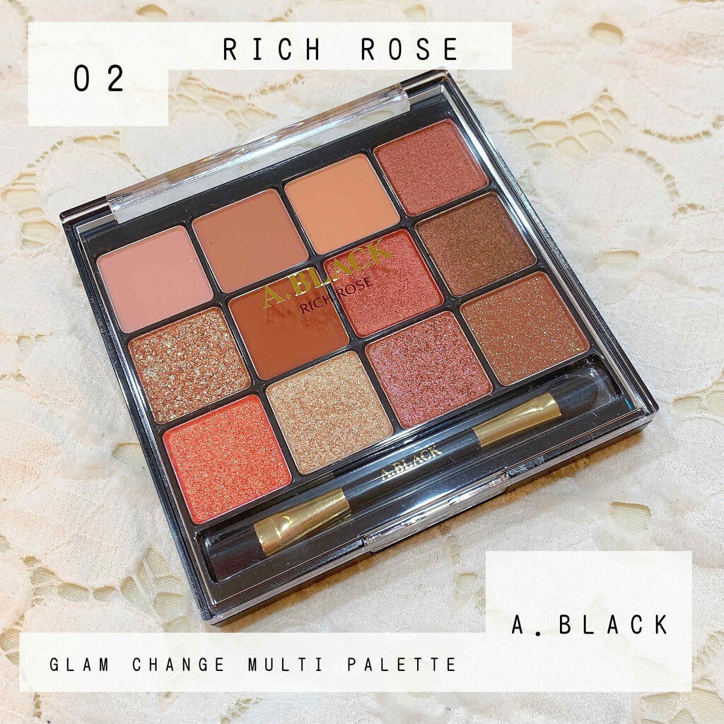 グラムチェンジマルチパレット/A.BLACK/マルチパレットを使ったクチコミ（1枚目）