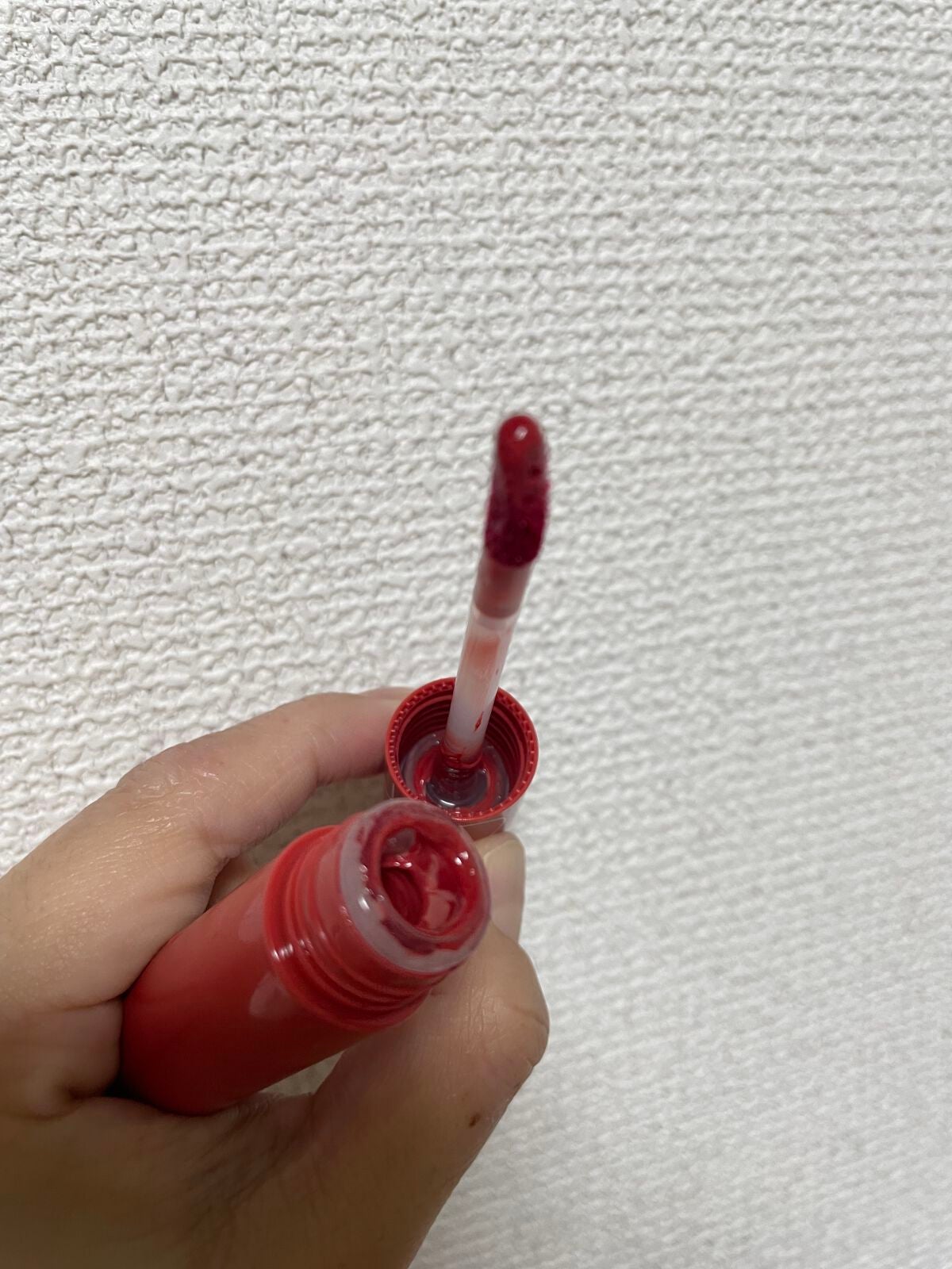 ジューシーラスティングティント/rom&nd/リップティントを使ったクチコミ(3枚目)