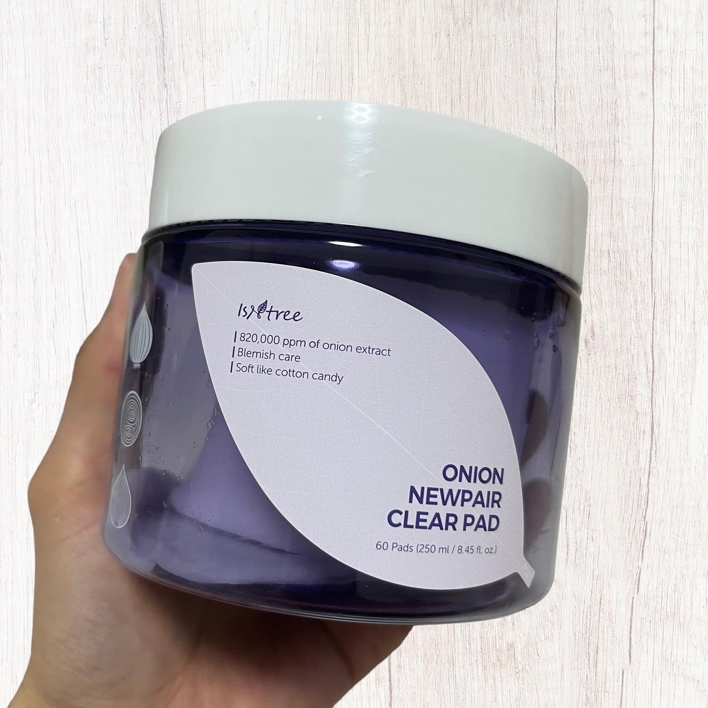 オニオンニューペア クリアパッド/Isntree/トナーパッドを使ったクチコミ(2枚目)