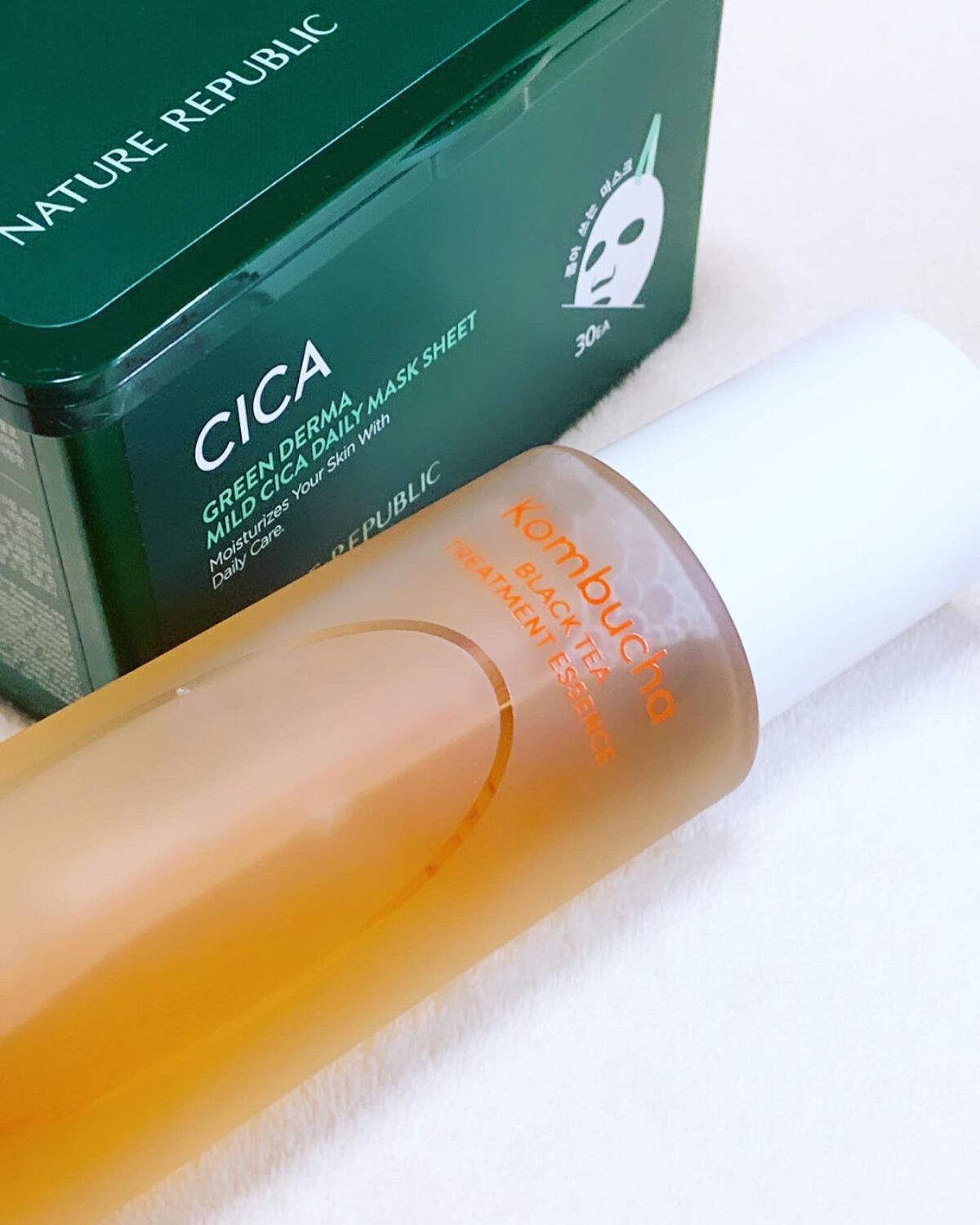 グリーンダーマCICA デイリーシートマスク/ネイチャーリパブリック/シートマスク・パックを使ったクチコミ(7枚目)