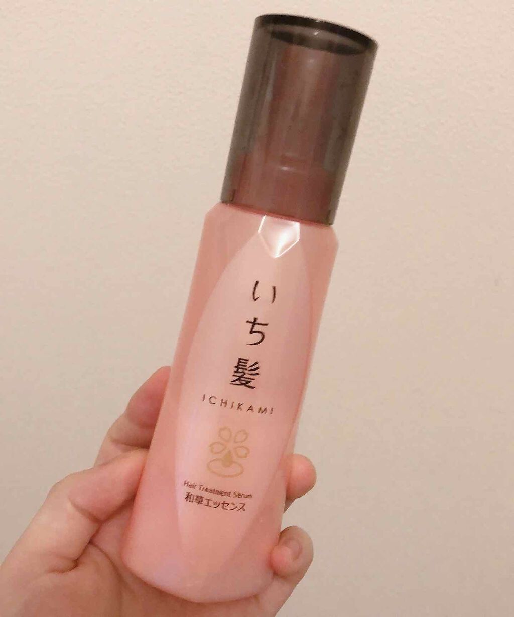 潤濃和草エッセンス/いち髪/ヘアミルクを使ったクチコミ（1枚目）