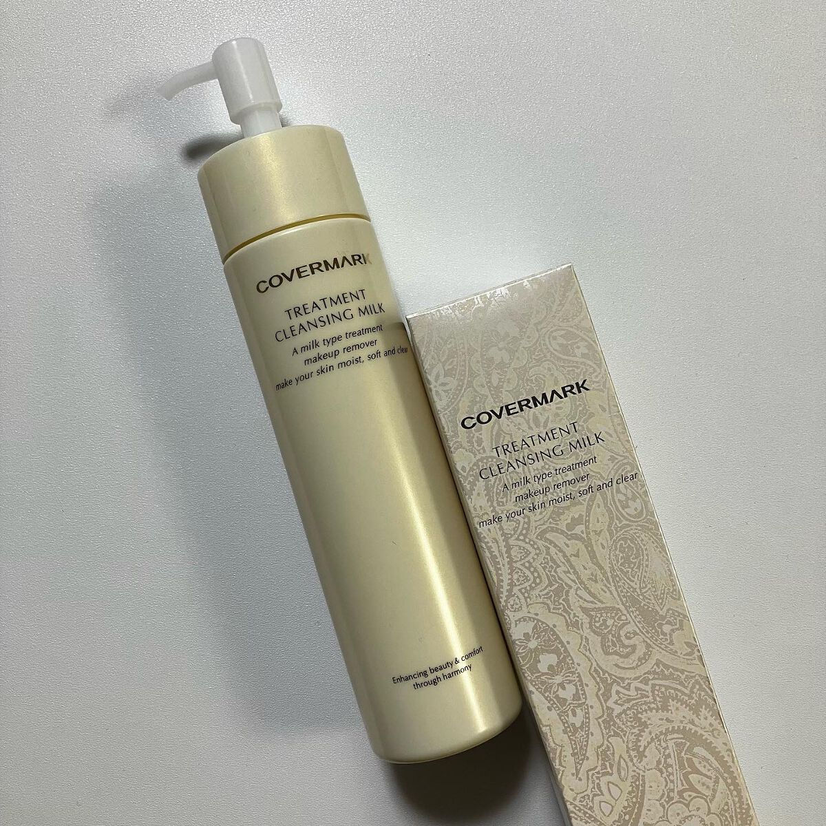トリートメント クレンジング ミルク/COVERMARK/ミルククレンジングを使ったクチコミ(1枚目)