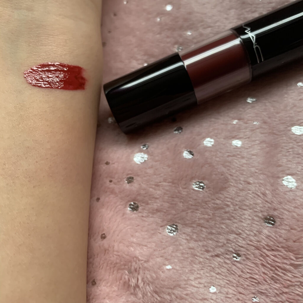 バーシーカラーバーニッシュ クリームリップステイン/M・A・C/リップグロスを使ったクチコミ（2枚目）