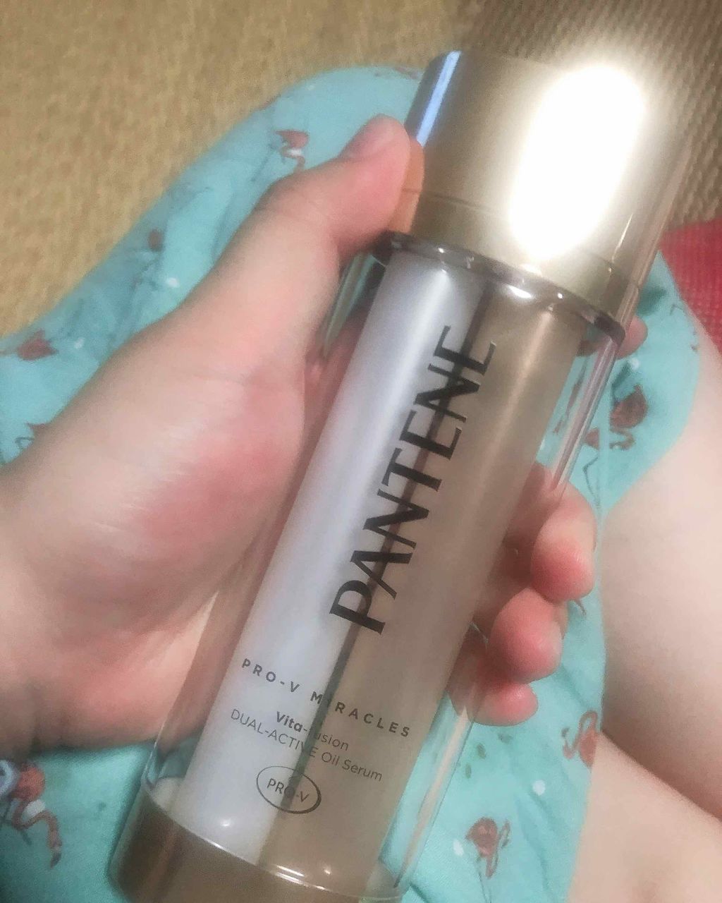 デュアル アクティブ オイルセラム/パンテーン/ヘアオイルを使ったクチコミ(1枚目)