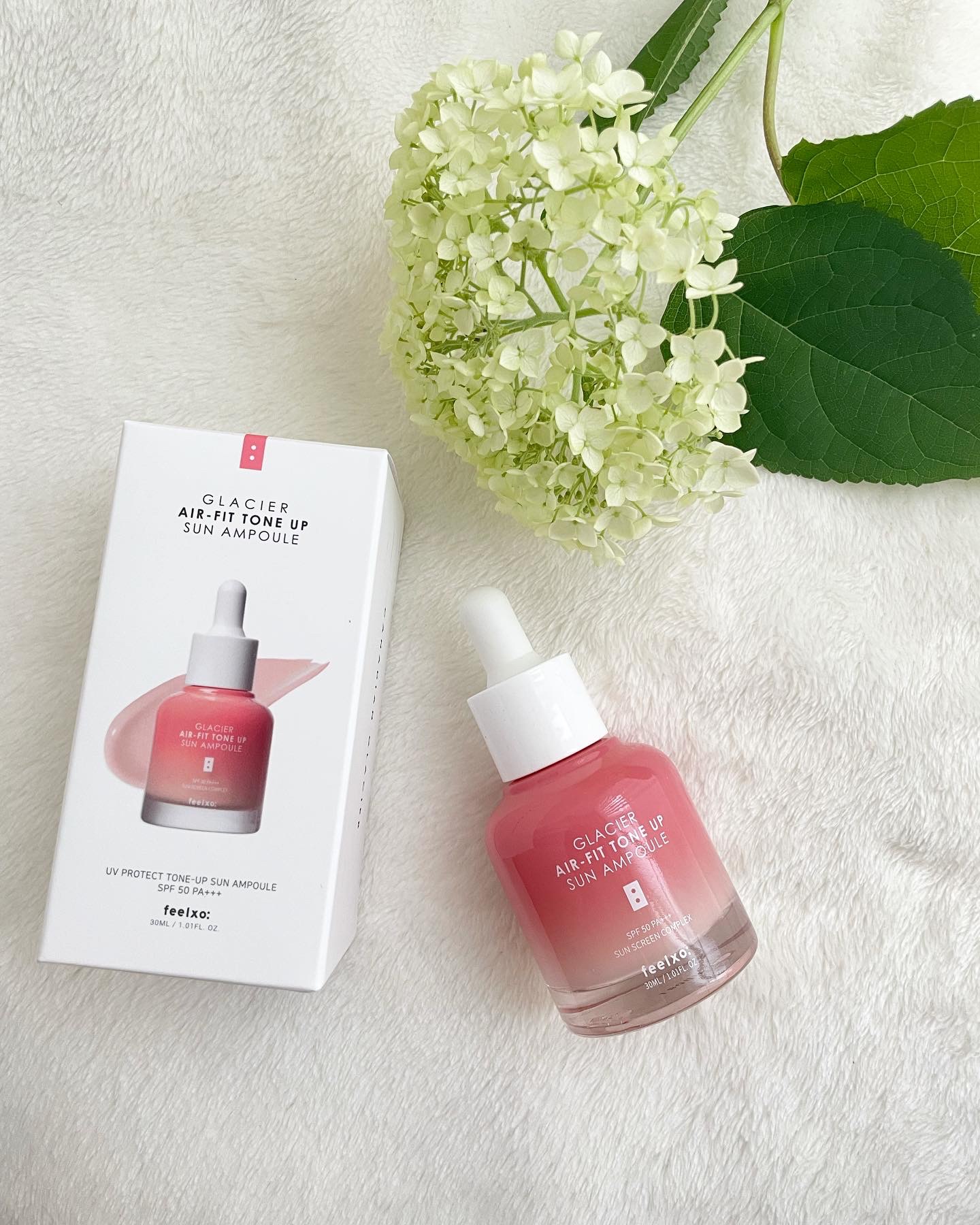 ピルソ グラシアエアフィットトーンアップサンアンプル SPF50 PA+++/feelxo/化粧下地を使ったクチコミ（2枚目）