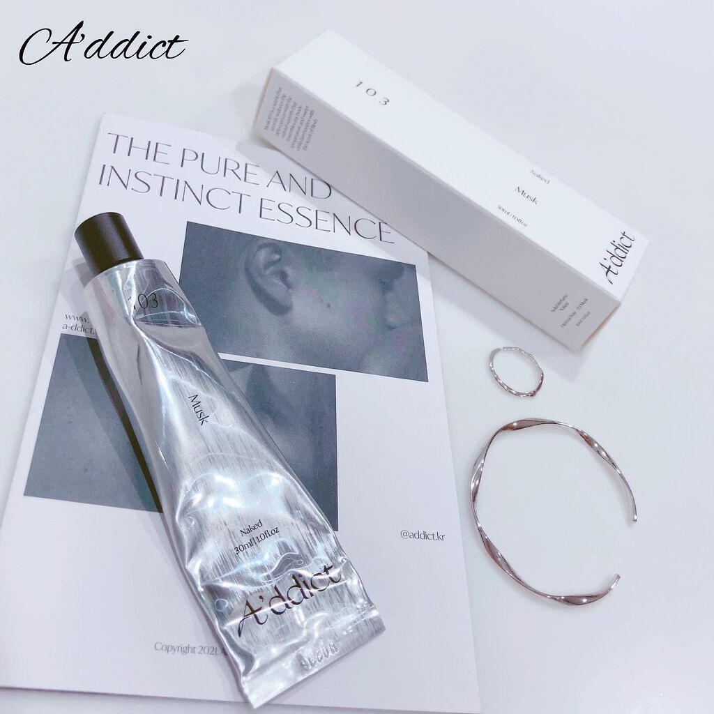 ソリッドパフューム ムスク 103/Addct/練り香水を使ったクチコミ(1枚目)