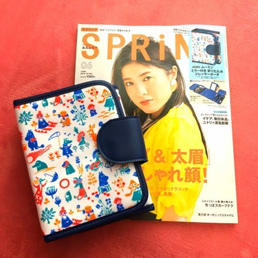 SPRiNG SPRiNG 2019年6月号のクチコミ「SPRING 6月号 ❤︎ 
¥1,080

特別付録 ムーミンミラー付き 折りたたみ ドレッ.....」（1枚目）