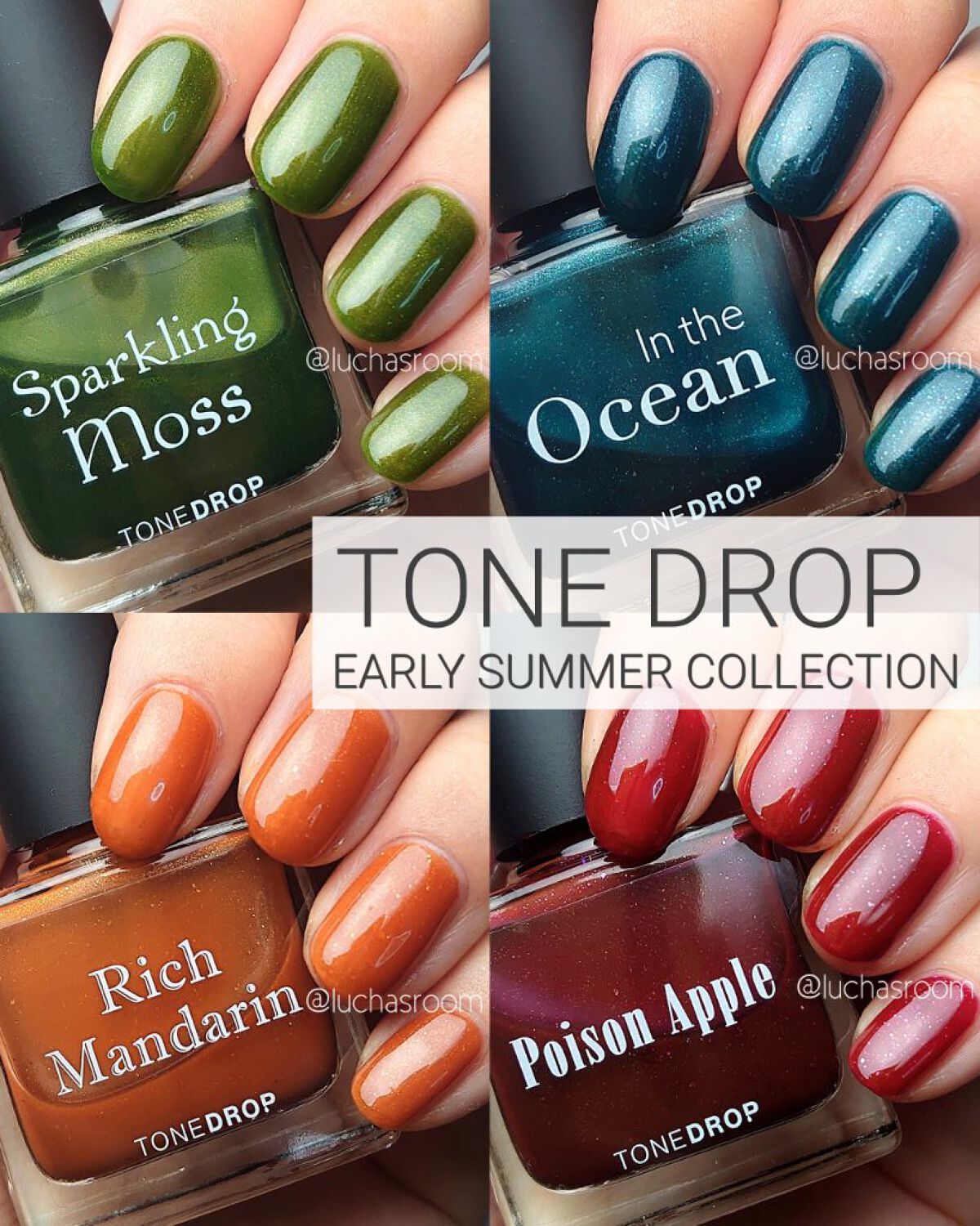 TONE DROP ネイルポリッシュ 026 Poison Apple/D-UP/マニキュアを使ったクチコミ（1枚目）