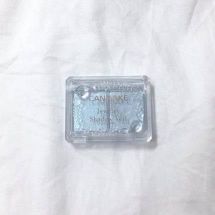 ジュエリーシャドウベール 04 アクアシュガー/キャンメイク/アイシャドウパレットを使ったクチコミ(2枚目)
