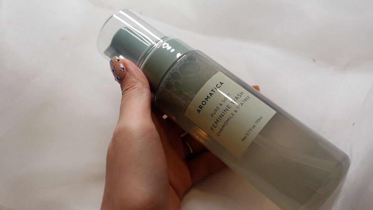 ピュア＆ソフトデリケートゾーンソープカモミール＆ティーツリー/AROMATICA/デリケートゾーンケアを使ったクチコミ（2枚目）