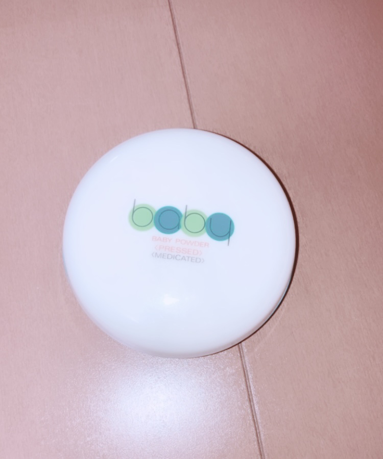 資生堂ベビーパウダー(プレスド)/ベビー/ボディパウダーを使ったクチコミ（2枚目）