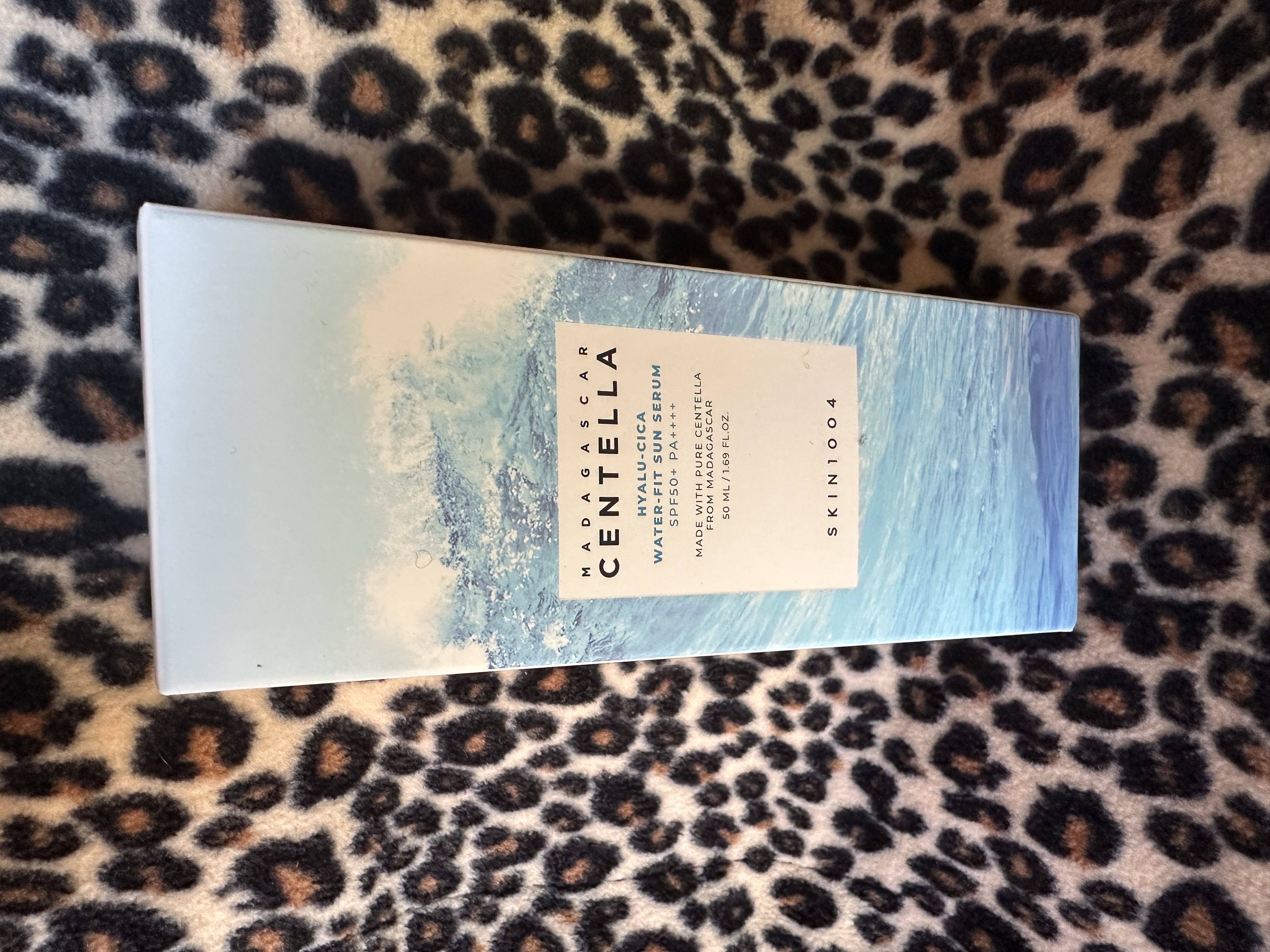 ヒアルーシカ ウォーターフィット サンセラム/SKIN1004/日焼け止めローションを使ったクチコミ（1枚目）