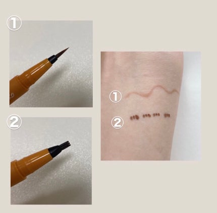 仕込みアイライナー /Fujiko/リキッドアイライナーを使ったクチコミ(2枚目)