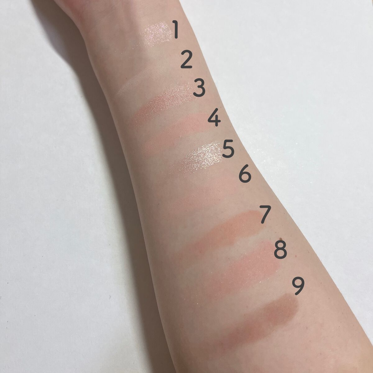 マイフェイブムードアイパレット 9カラー/HOLIKA HOLIKA/アイシャドウパレットを使ったクチコミ(5枚目)