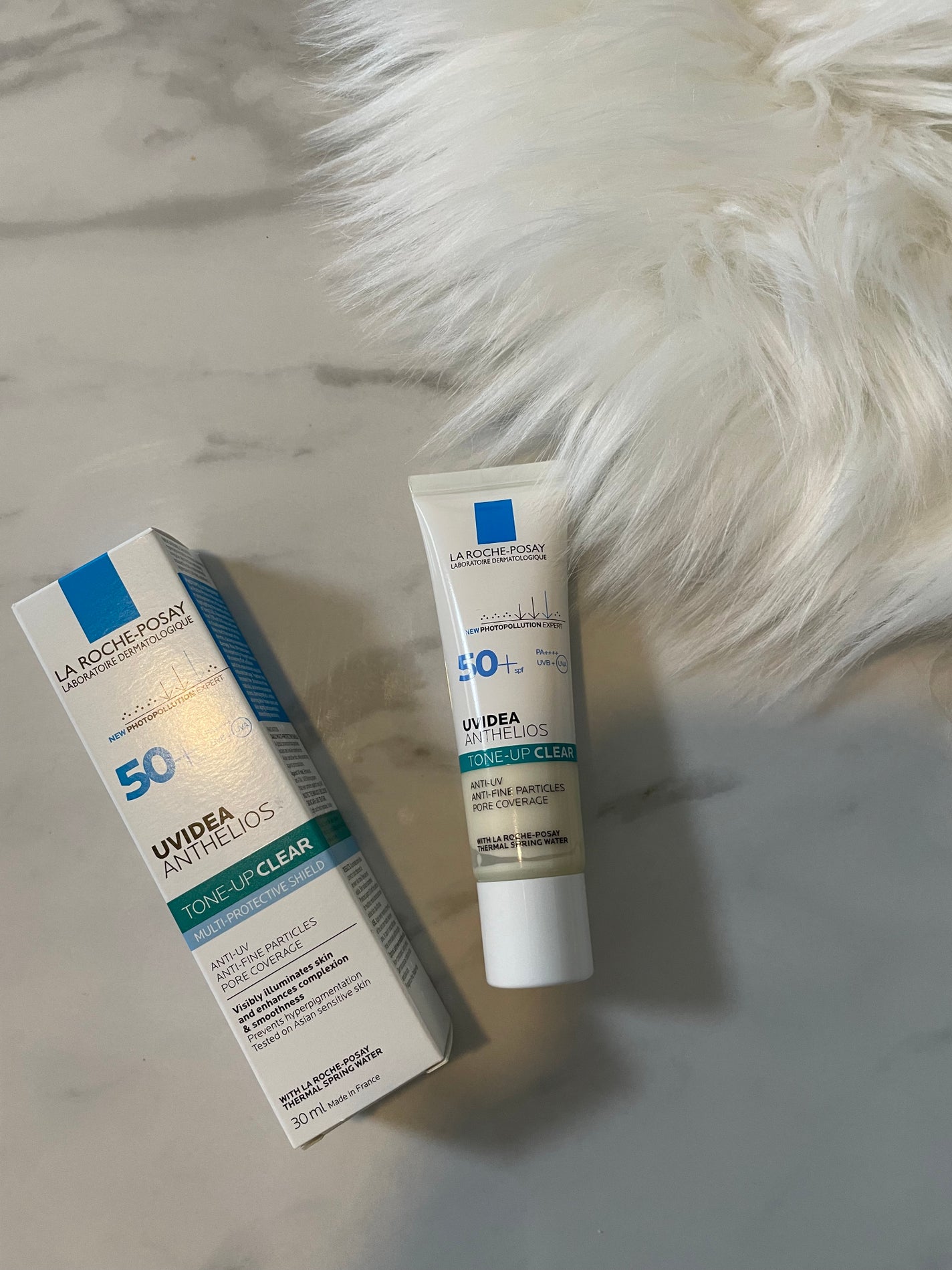 UVイデア XL プロテクショントーンアップ クリア/ラ ロッシュ ポゼ/化粧下地を使ったクチコミ(1枚目)