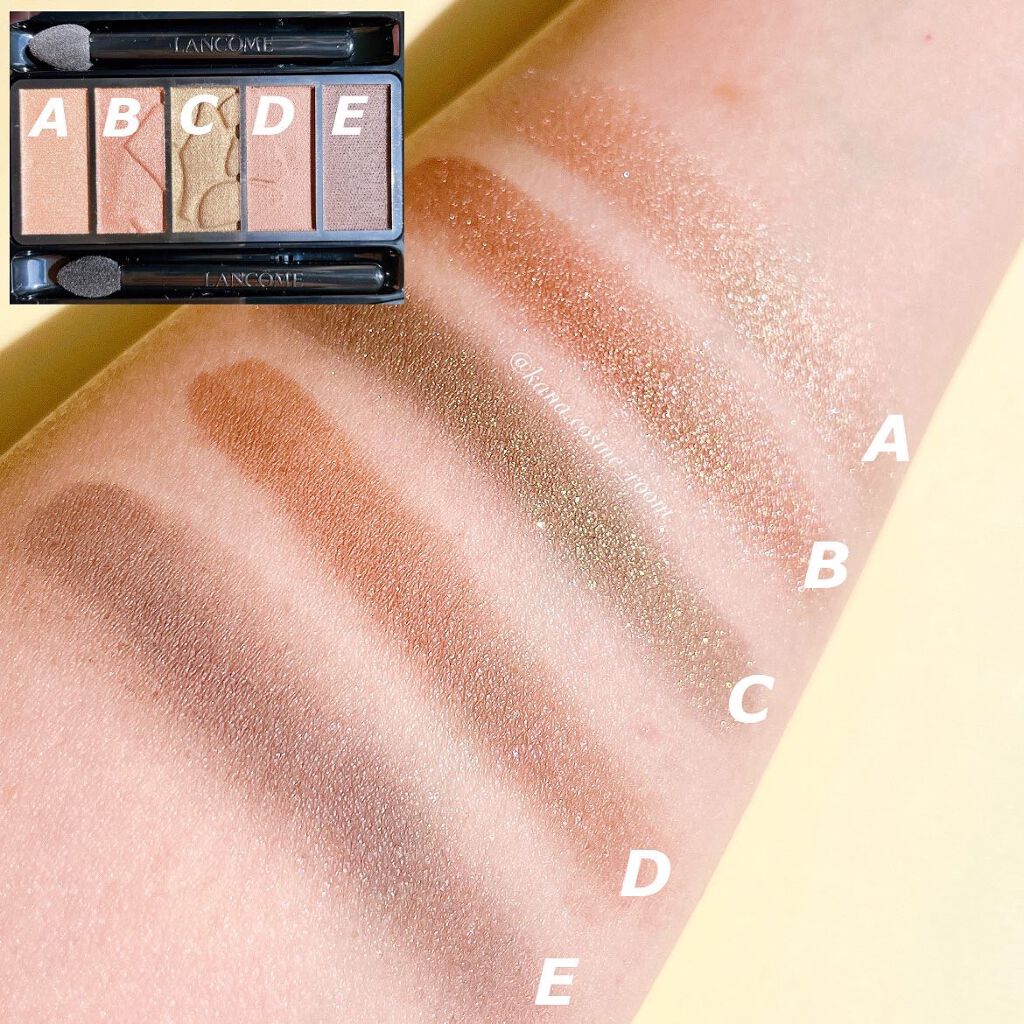 イプノ パレット/LANCOME/アイシャドウパレットを使ったクチコミ（2枚目）