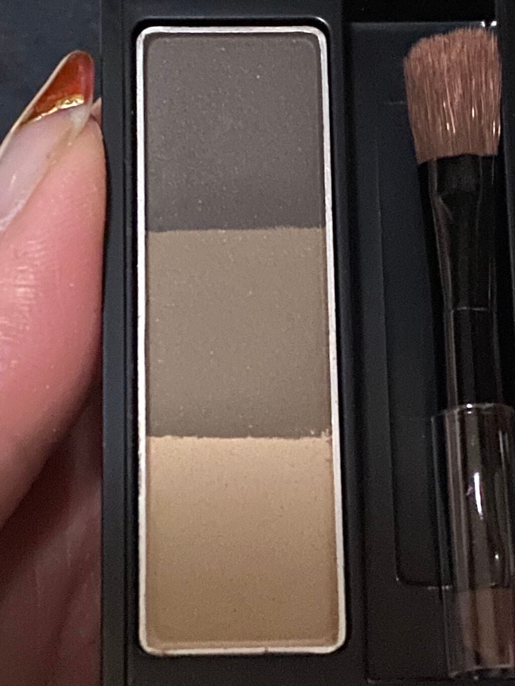 ケイト デザイニングアイブロウ3D/KATE/パウダーアイブロウを使ったクチコミ(2枚目)