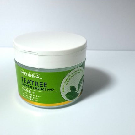 ティーツリーカーミングエッセンスパッド/MEDIHEAL/トナーパッドを使ったクチコミ(4枚目)