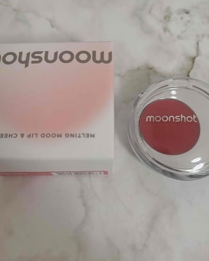 メルティングムードリップ&チーク/moonshot/ジェル・クリームチークを使ったクチコミ(5枚目)