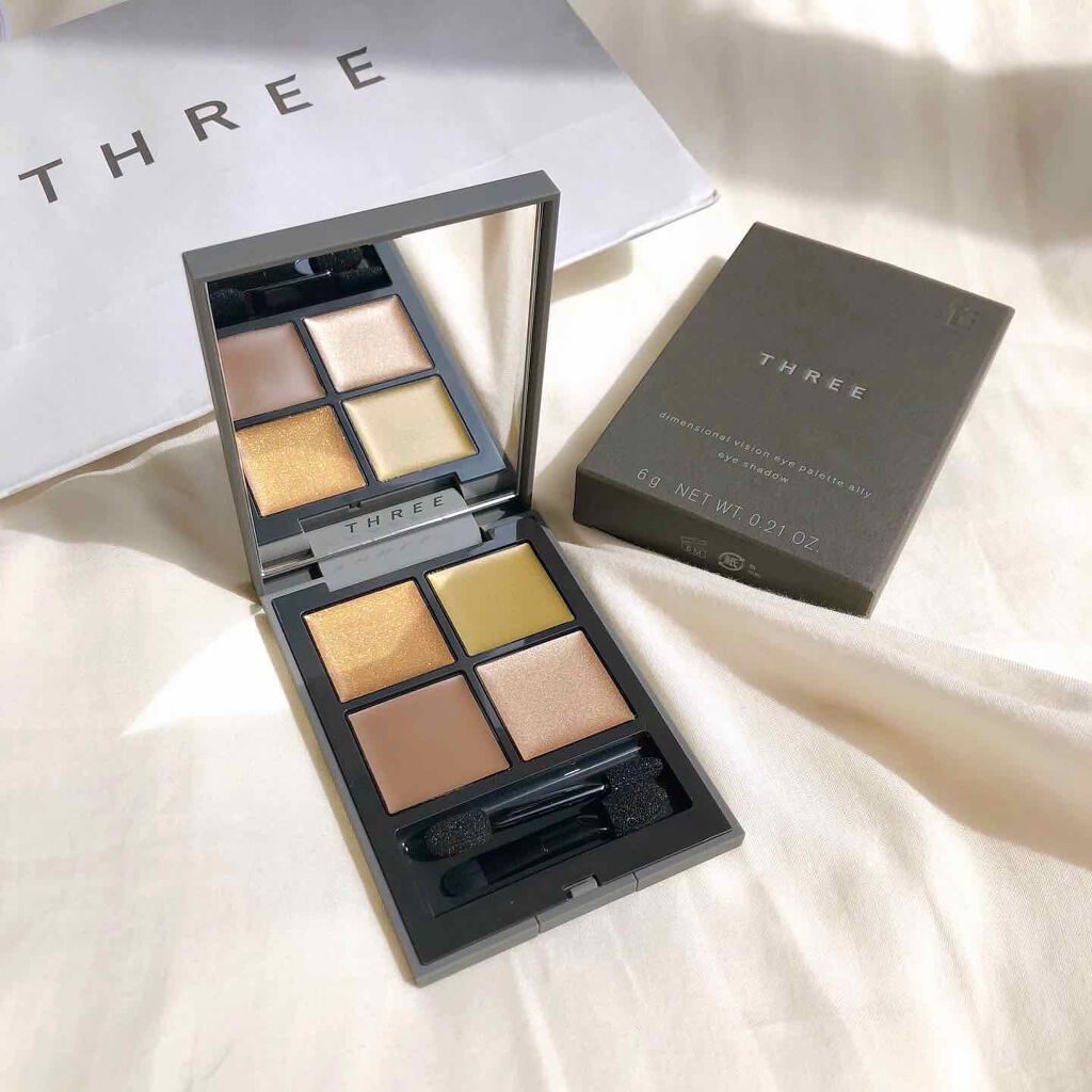 ディメンショナルビジョンアイパレットアリー/THREE/ジェル・クリームアイシャドウを使ったクチコミ（1枚目）