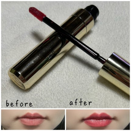 エレガンス リクイッド ルージュ ビジュー/Elégance/口紅を使ったクチコミ(3枚目)