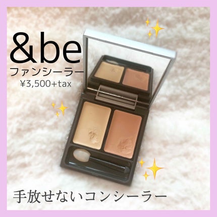 &be ファンシーラー/&be/パレットコンシーラーを使ったクチコミ(1枚目)