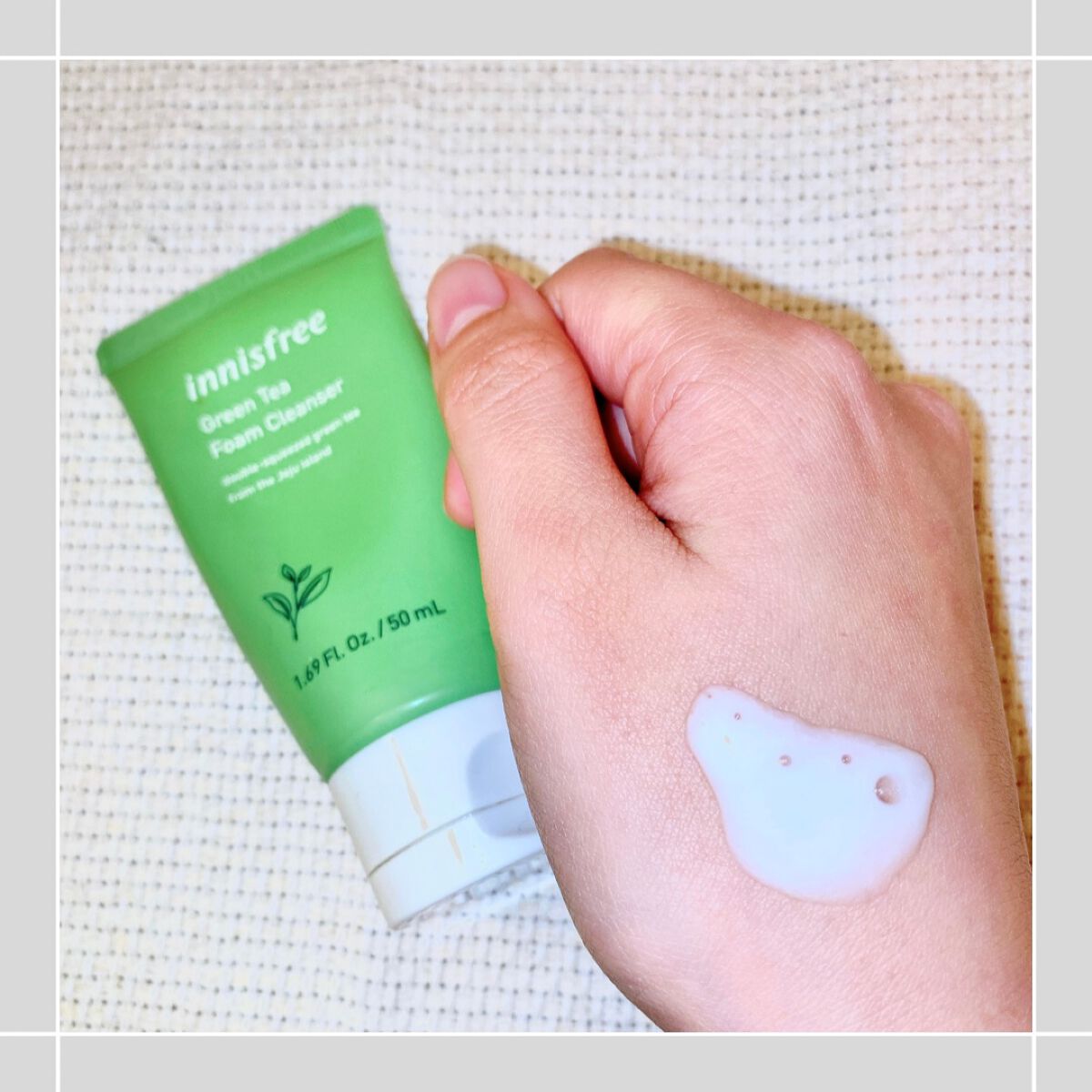 グリーンティー フォームクレンザー/innisfree/洗顔フォームを使ったクチコミ(3枚目)