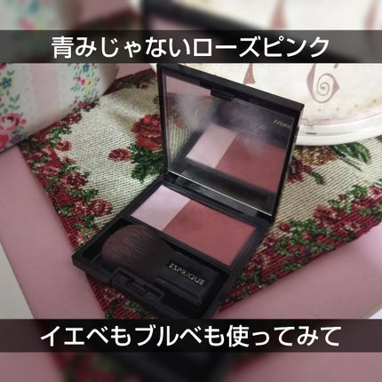 ピュアリーベール チーク/ESPRIQUE/パウダーチークを使ったクチコミ(1枚目)