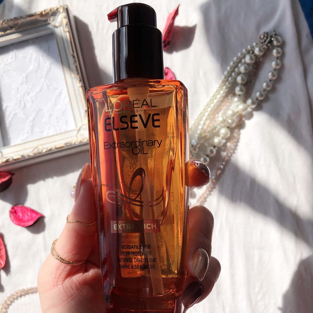 エクストラオーディナリー オイル エクラアンペリアル 艶髪オイル/ロレアル パリ/ヘアオイルを使ったクチコミ(4枚目)
