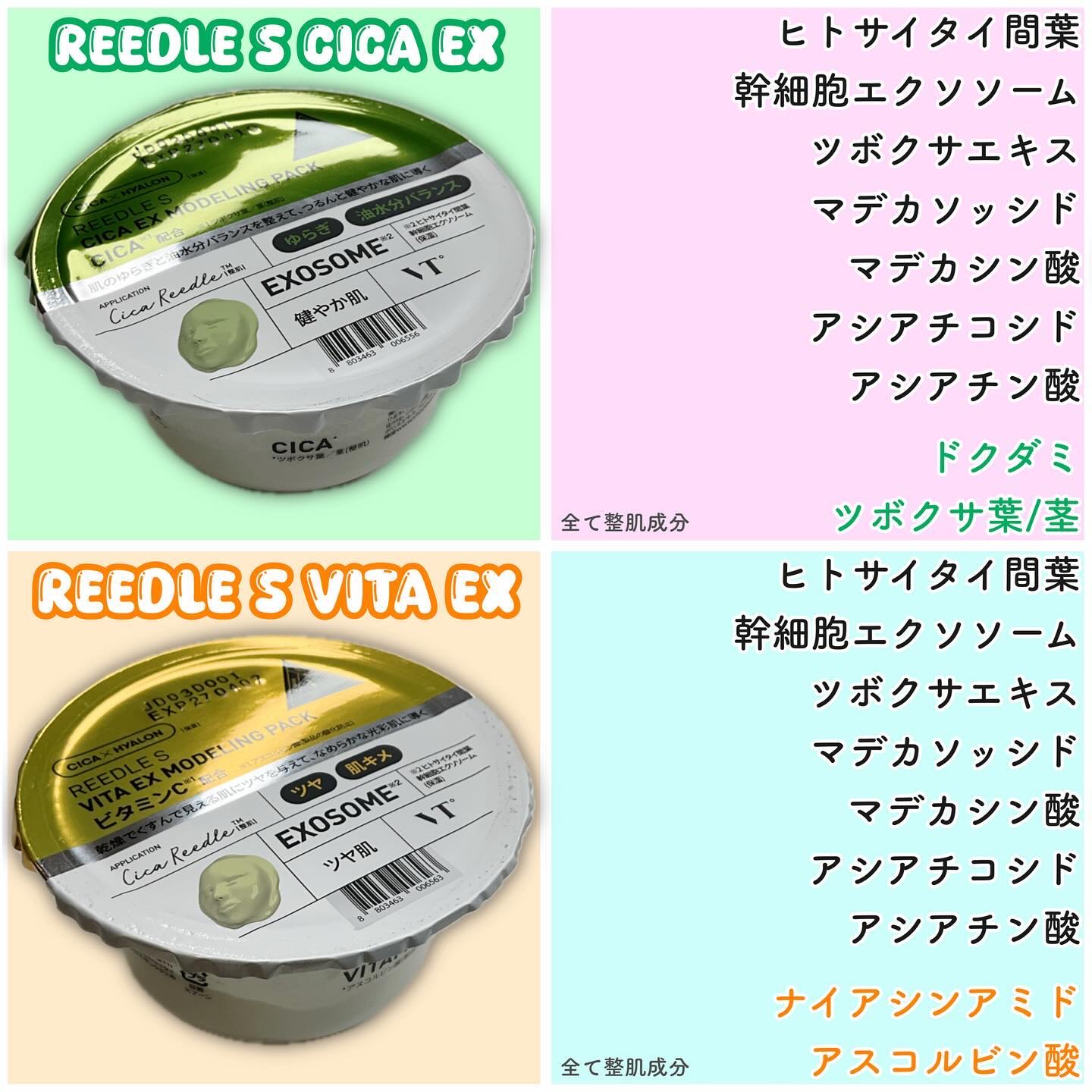 リードルショットEX CICAモデリングパック/VT/シートマスク・パックを使ったクチコミ（2枚目）